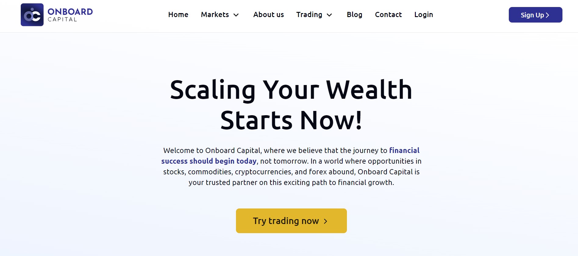 OnBoardCapital website